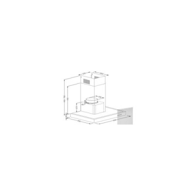 Gd B-In Exaustor Berklays 60CM Hood T Cinza | ByteNova