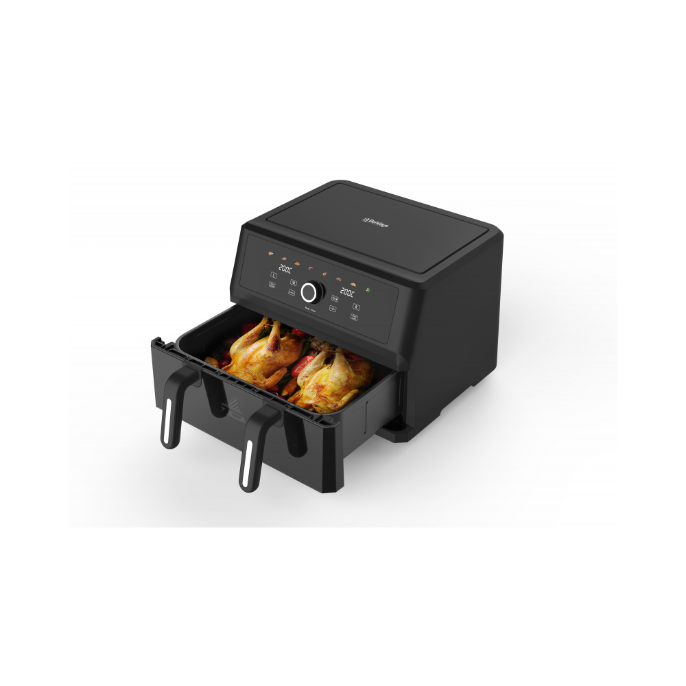 Pd Fritadeira sem Óleo Berklays Air Fryer 11L Preto 2 | ByteNova