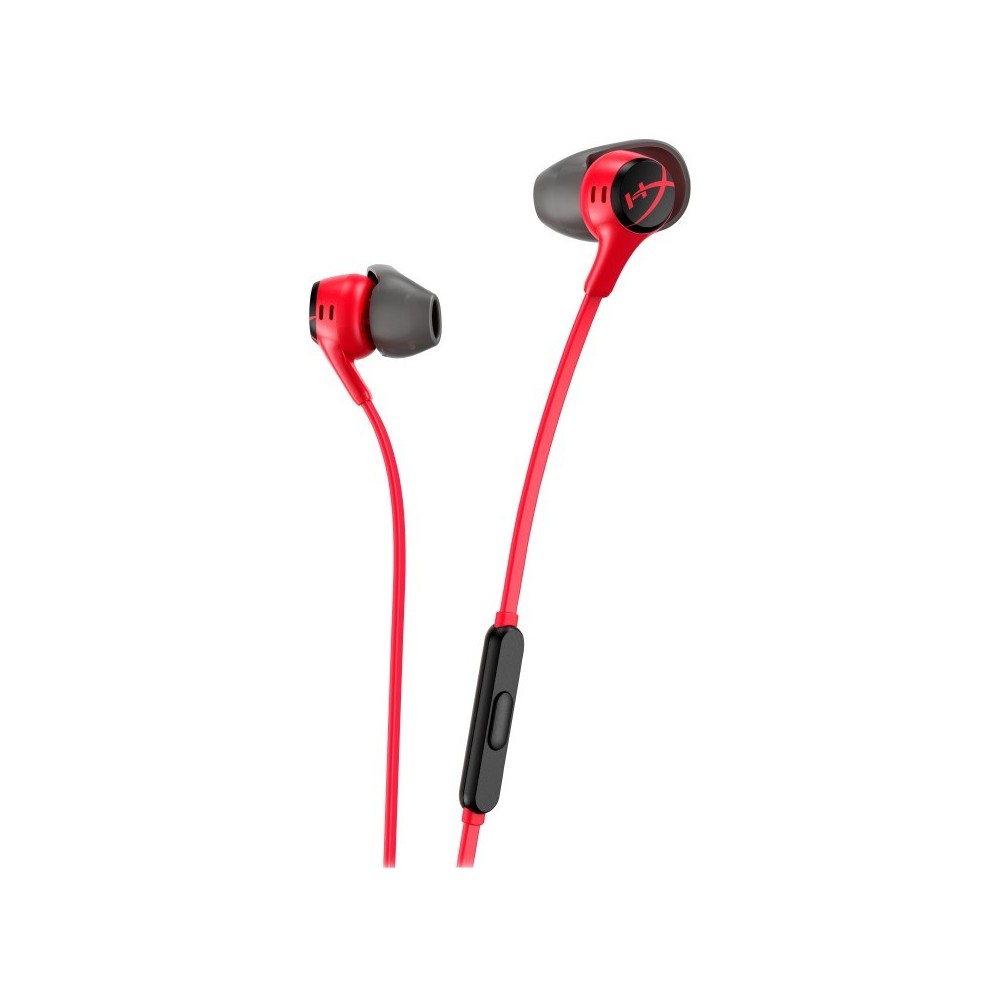 In-Ear Hyperx Ii Red Gaming c/ Mic | ByteNova