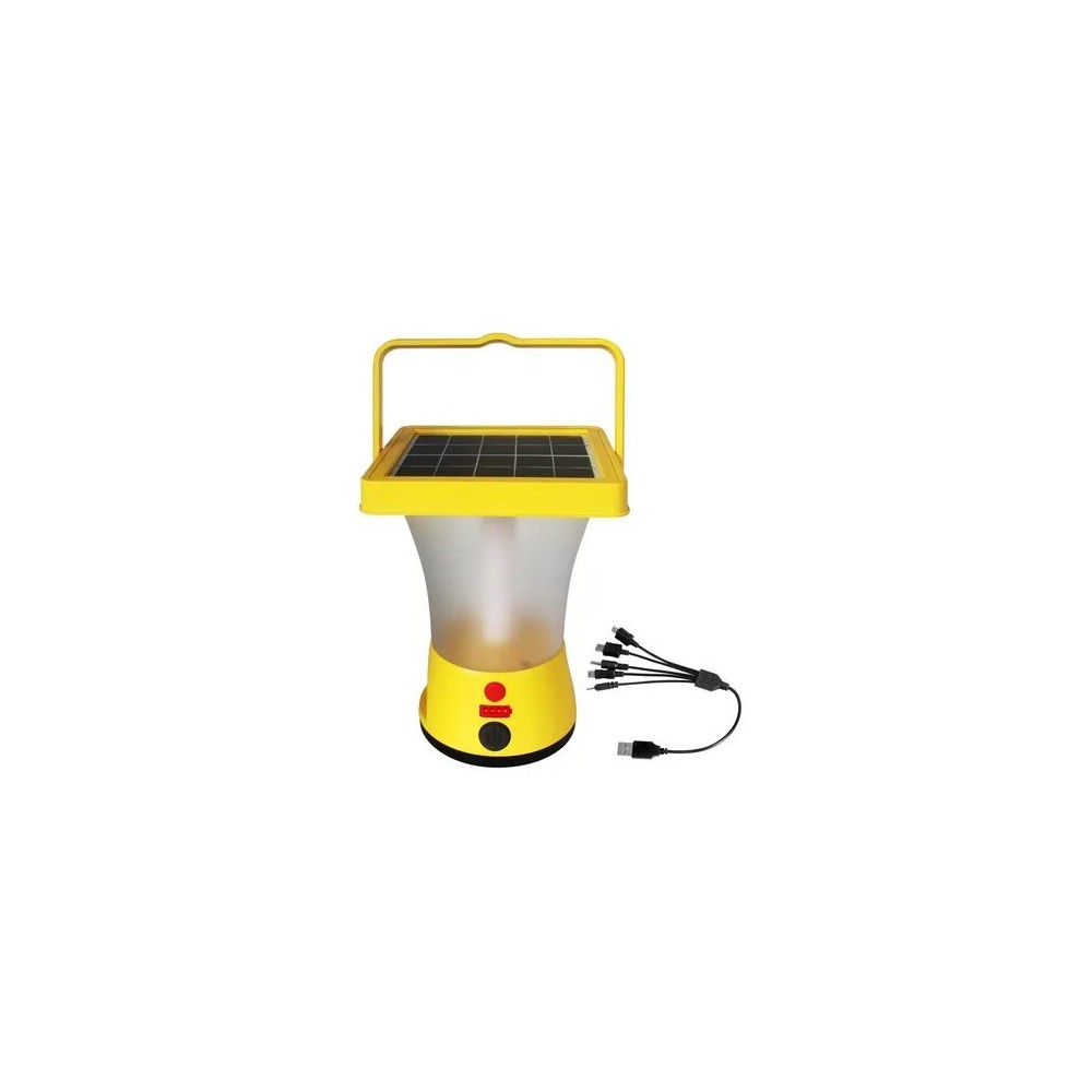 Lanterna Solar 2W/5V Poly Cristalina | ByteNova
