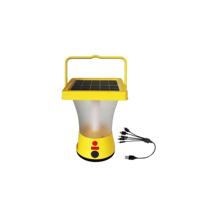 Lanterna Solar 2W/5V Poly Cristalina | ByteNova
