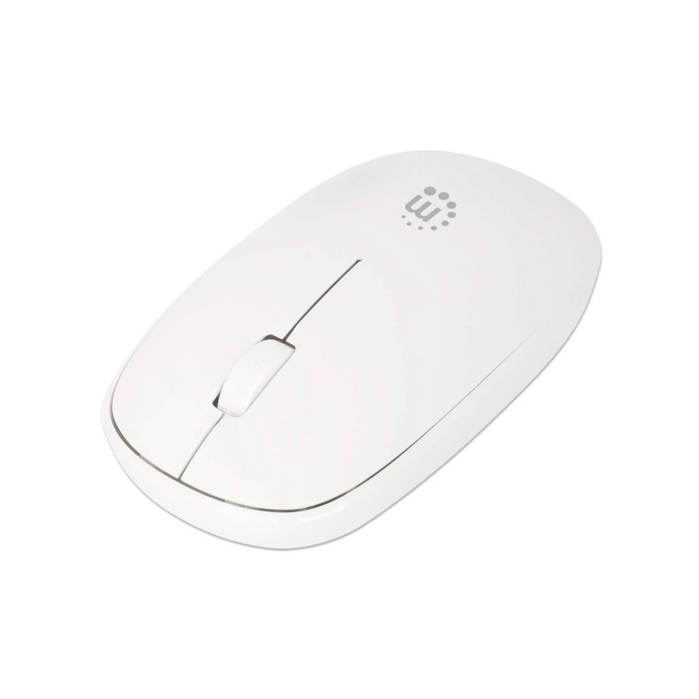 Mouse Manhattan Wireless 2.4G Entry Branco | ByteNova