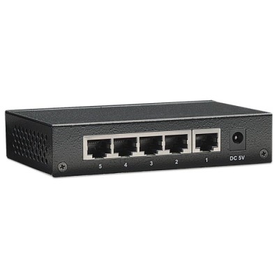 Switch 5 Intellinet Gigabit Desktop Metal | ByteNova