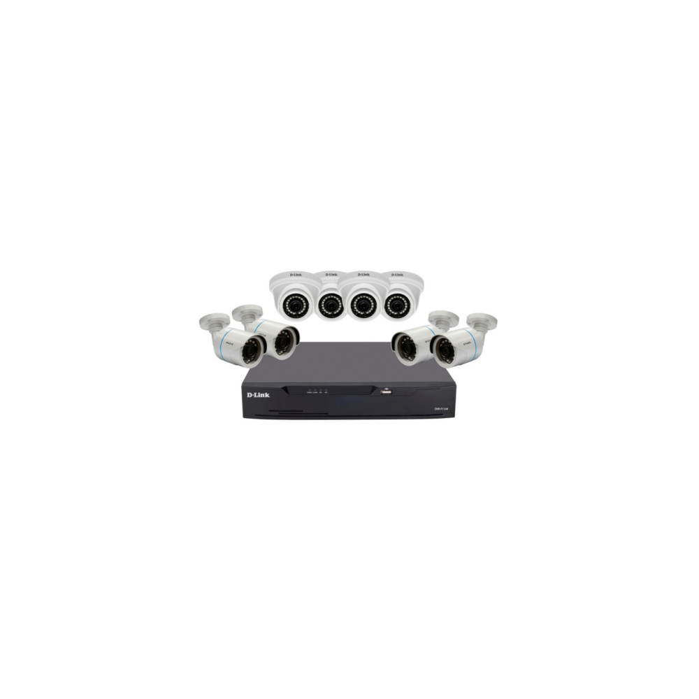D-Link Cam 8 Camera DVR Kit | ByteNova