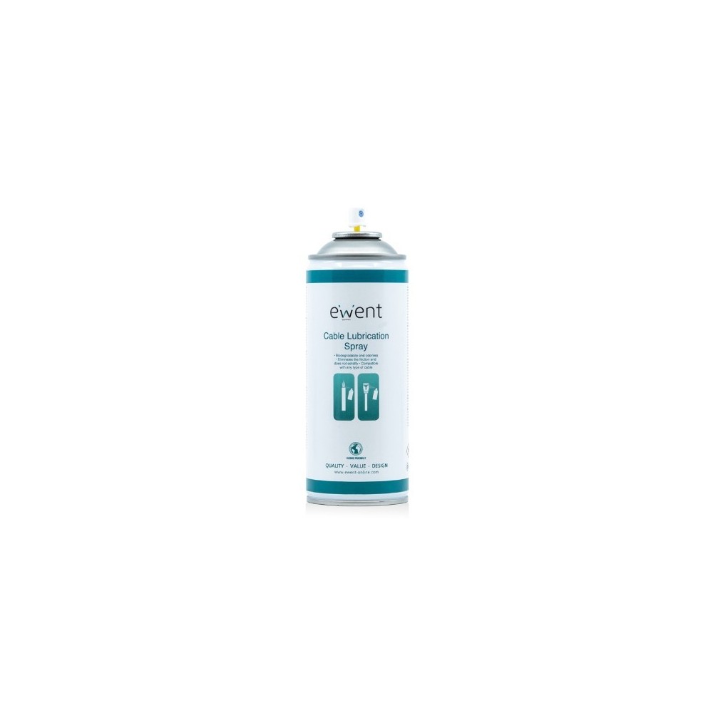 Spray Lubrificação de Cabos Ewent 400ML | ByteNova