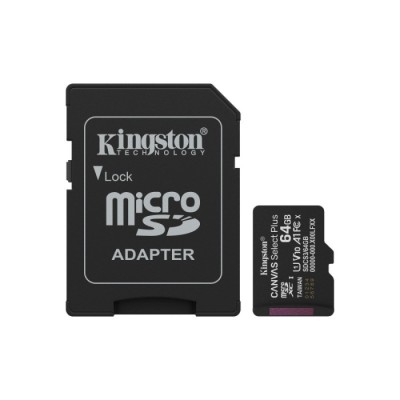Mod Micro SD 64GB Canvas Go GEN3 C/adapt | ByteNova
