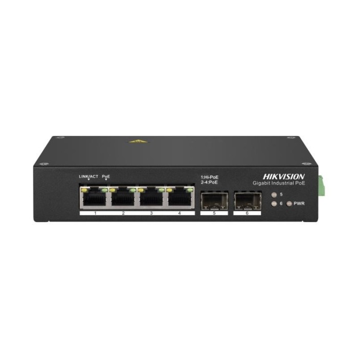 4 Port Gigabit Unmanaged Industrial Hi-POE Switch | ByteNova