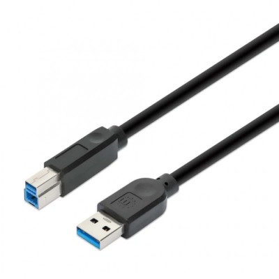 Cabo USB-a (m) para USB-B (m) 5M Superpeed Manhattan Preto | ByteNova