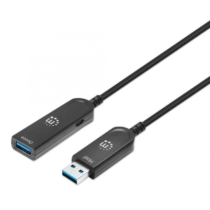 Cabo Active Optical USB-a (m) para Ucb-a (f) 10M Manhattan | ByteNova