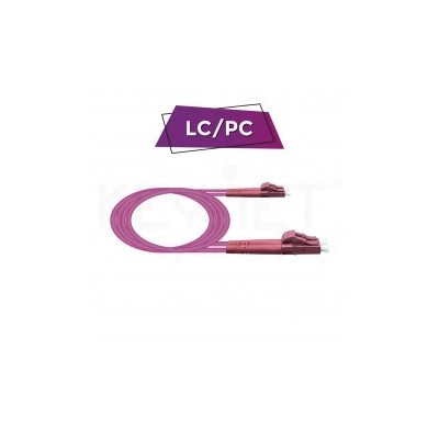 Patch Cord Dx Lc/upc-Lc/upc Mm 50/125 OM4 Cub 1,9mm Lszh | ByteNova