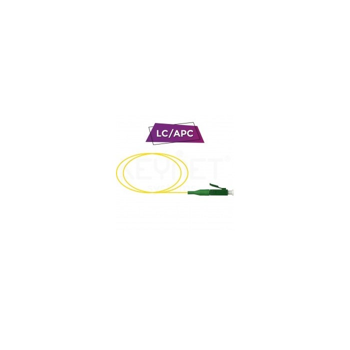 Pigtail LC/APC SM G657A2 LSZH-FR 0,9mm amarillo 1,5mt | ByteNova