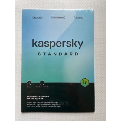 Sw Antivirus Kaspersky Standard 3 Pcs | ByteNova