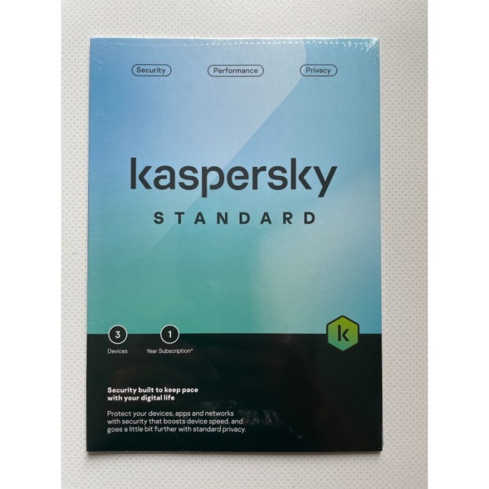 Sw Antivirus Kaspersky Standard 3 Pcs | ByteNova