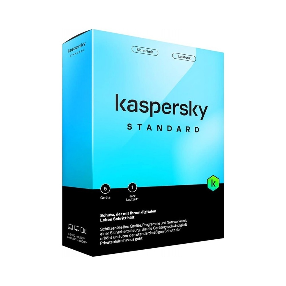 Sw Antivirus Kaspersky Standard 5 Pcs | ByteNova