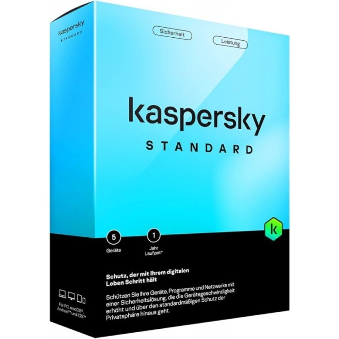 Sw Antivirus Kaspersky Standard 5 Pcs | ByteNova