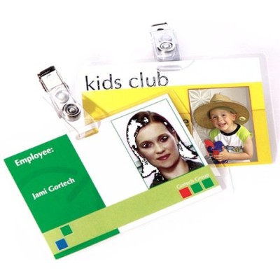 Fe Protect Card Holder 90X60MM + CLIP/50 | ByteNova
