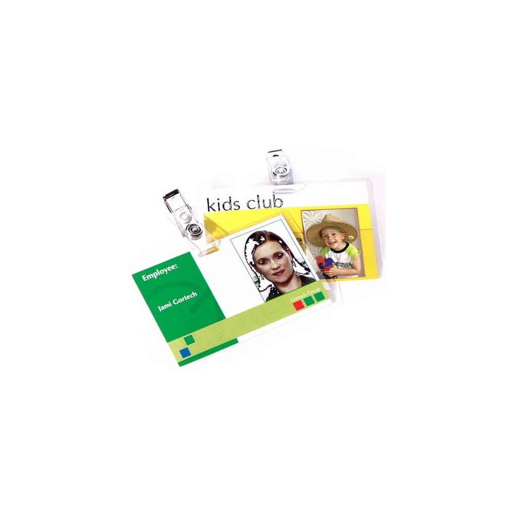 Fe Protect Card Holder 90X60MM + CLIP/50 | ByteNova