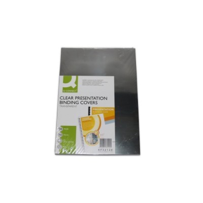 .me Capa de Encadernacao Q-Connect Pvc Din A4 Incolor 250 | ByteNova