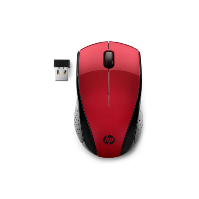 Mouse HP Wi-Fi 220 Vermelho | ByteNova