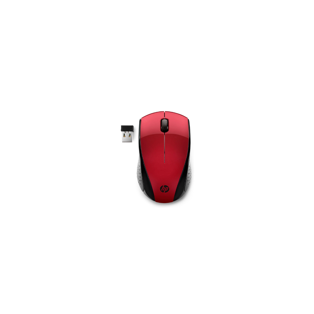 Mouse HP Wi-Fi 220 Vermelho | ByteNova