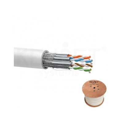 Cabo CAT7A S/ftp Bc 23AWG 0,56mm Lszh 500m | ByteNova
