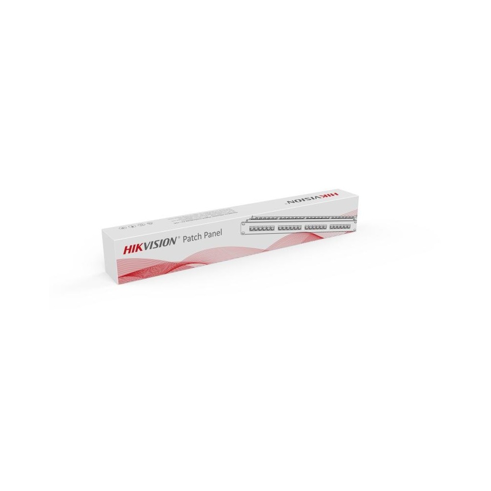 Cat6 Unsheilded 24-port Patch Panel, 1U | ByteNova