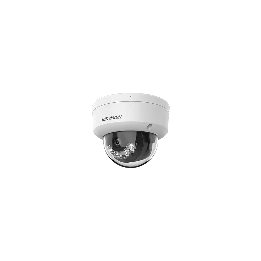 4MP Smart Dual Light Network Dome Camera with Built-in Mic | ByteNova