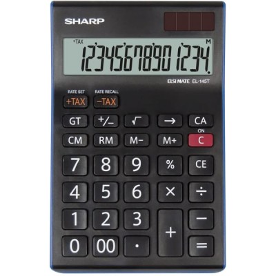 Calculadora El-145T-Bl 14 Digitos Sharp | ByteNova