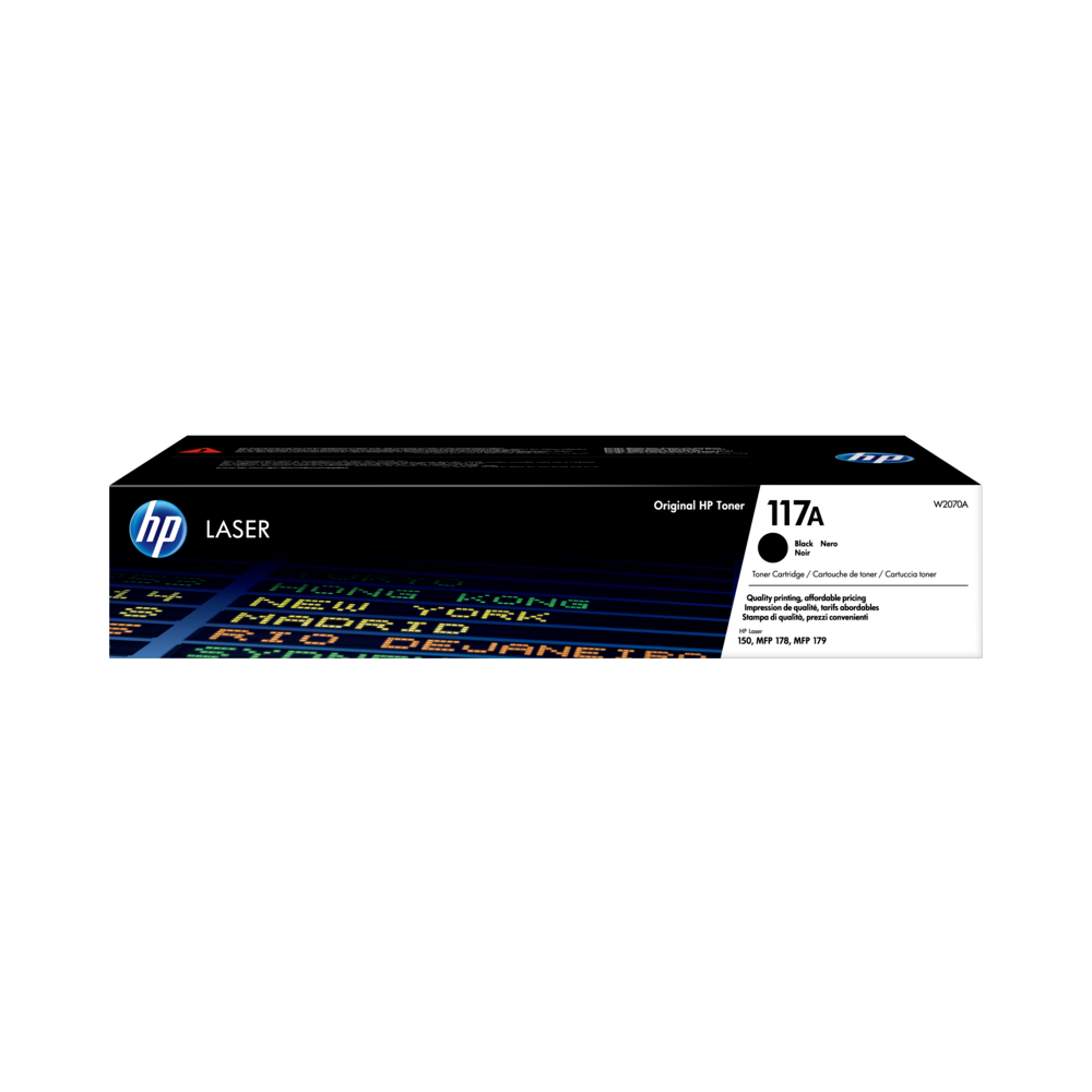 To HP W2070A 117A Preto LJ150/MFP178/MFP179 (1,000 Pages) | ByteNova
