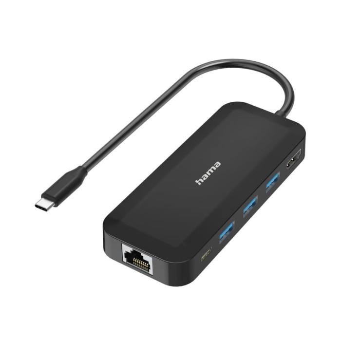 Docking Station USB-C 6 Portas /HDMI /3xUSB-A HAMA | ByteNova