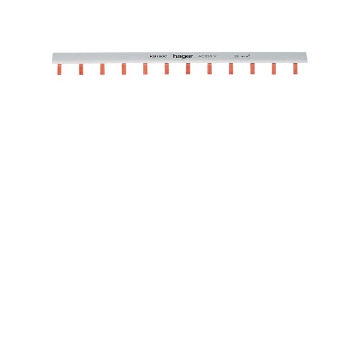 Pente de Ligacao Hager 1P 100A (pont.) 20MM2 24M | ByteNova