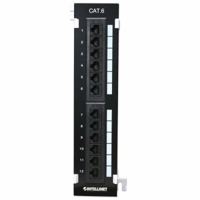 Patch Pannel-12 Pt CAT6 Intellinet | ByteNova