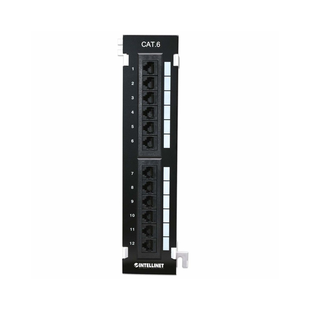 Patch Pannel-12 Pt CAT6 Intellinet | ByteNova