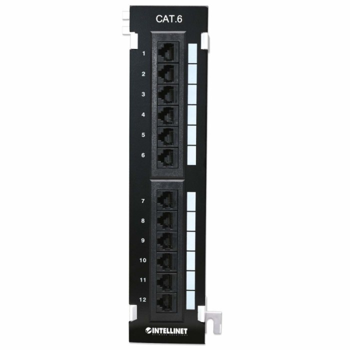 Patch Pannel-12 Pt CAT6 Intellinet | ByteNova