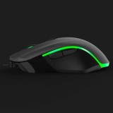 Rato gaming Óptico Matrics Duel 4000DPI RGB Preto | ByteNova