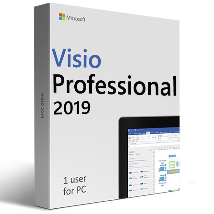 Microsoft Visio Professional 2019 (Licença Digital) | ByteNova