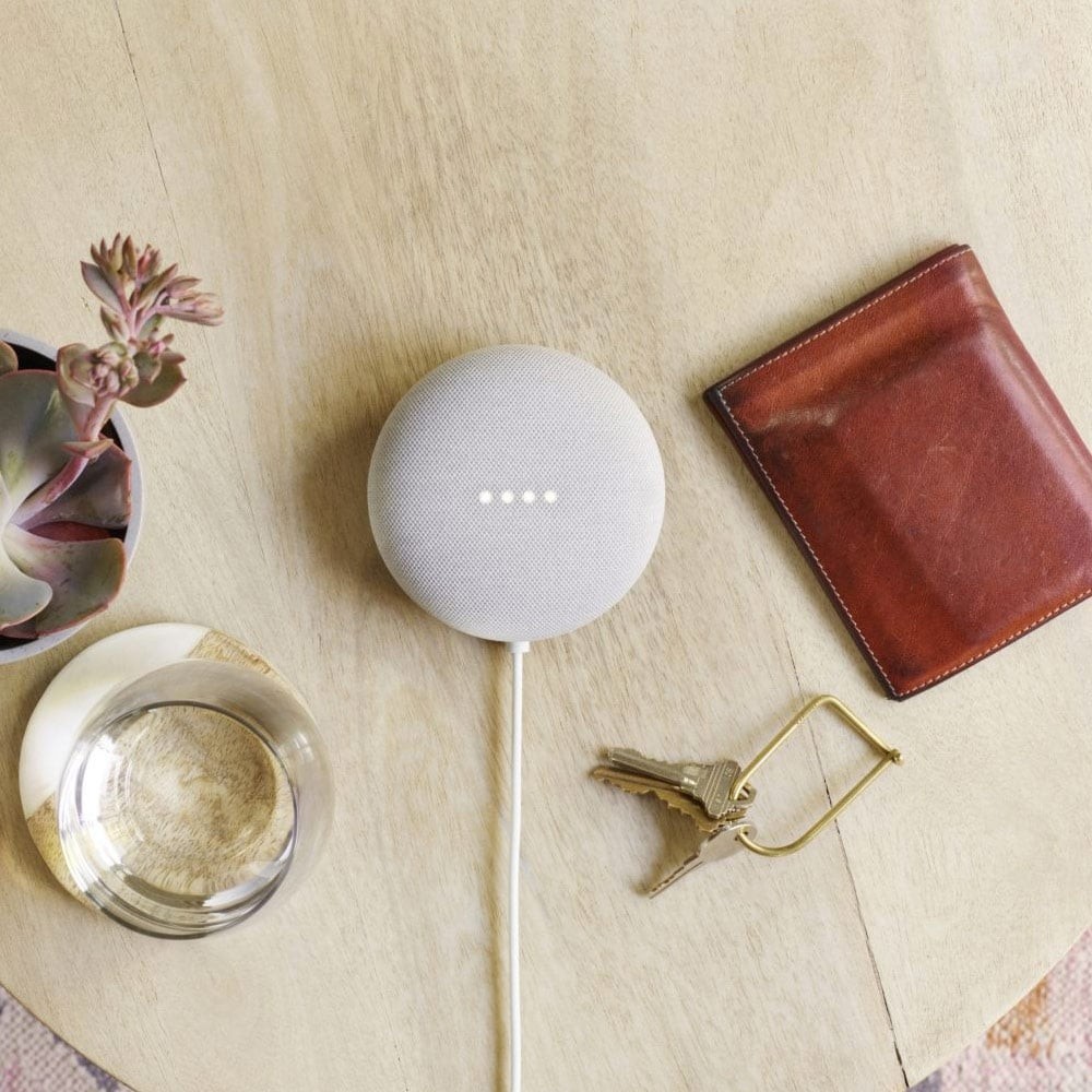 Coluna Google Nest Mini Branca com Assistente Google | ByteNova