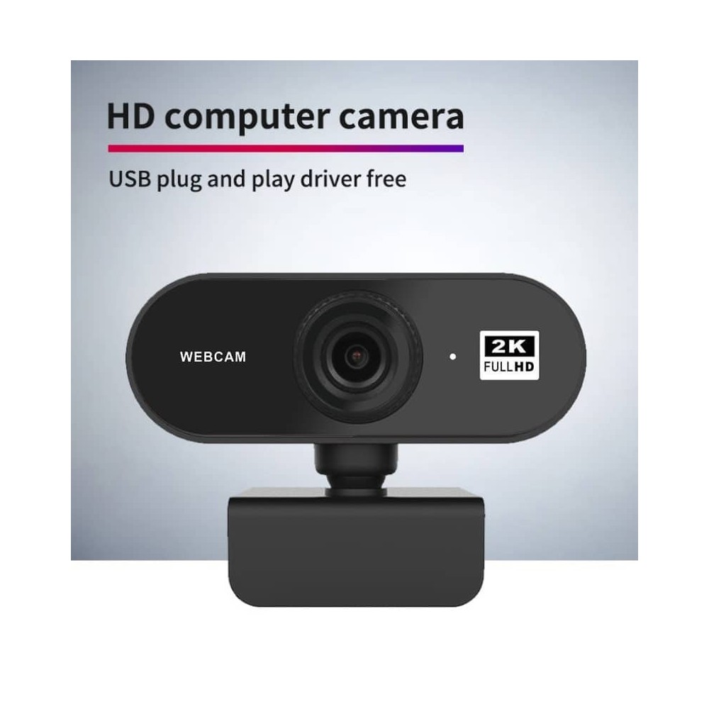 Web Cam Auto Focus 2K c/ Microfone Integrado Alta | ByteNova