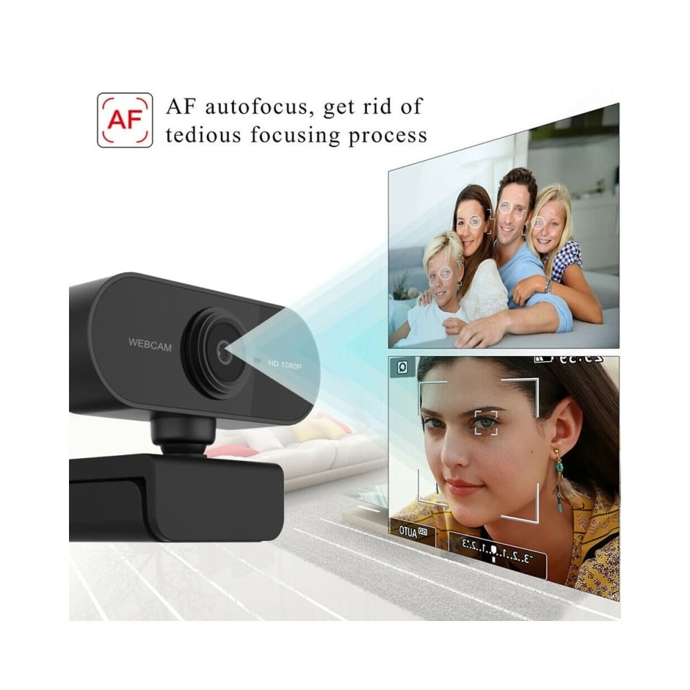Web Cam Auto Focus 2K c/ Microfone Integrado Alta | ByteNova