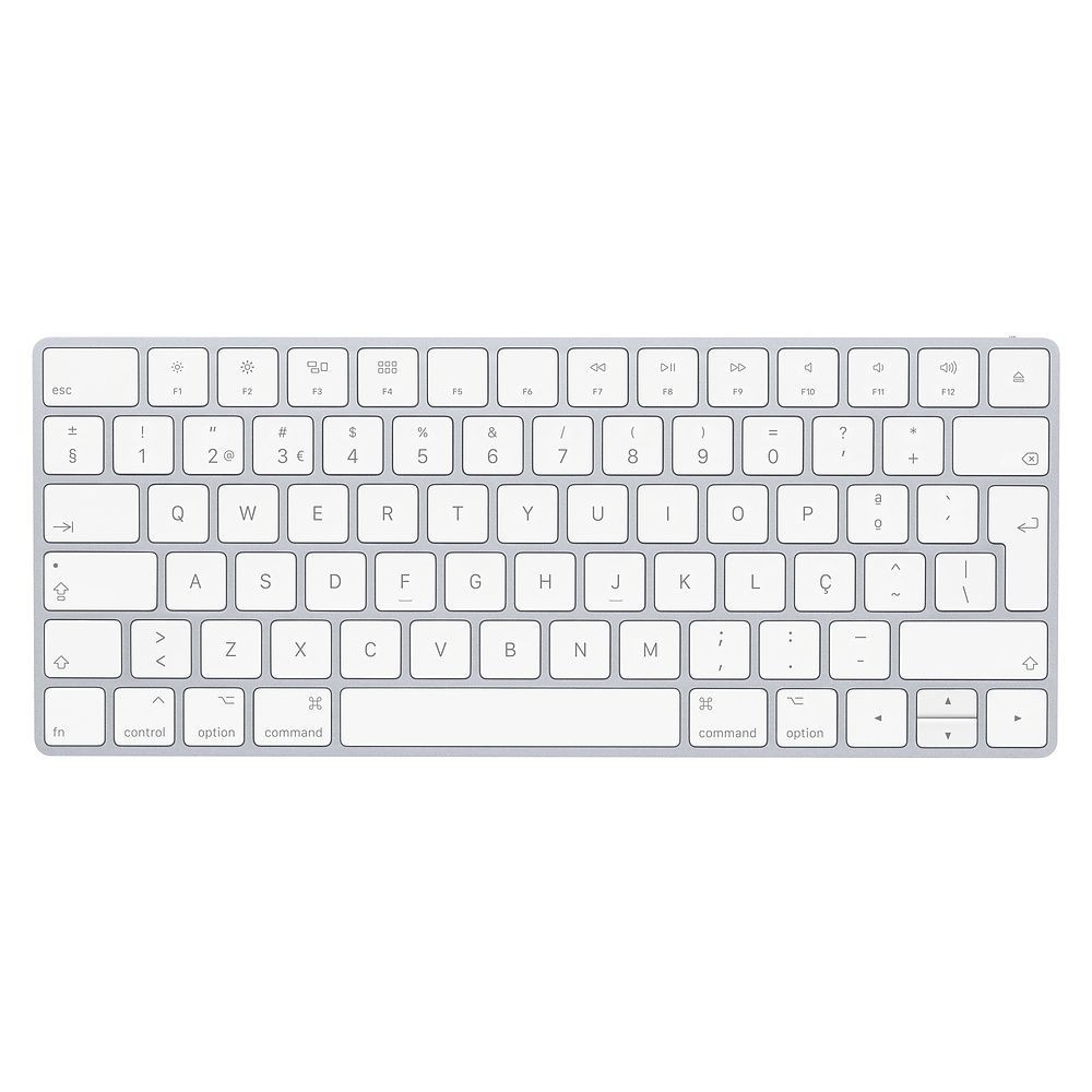 Teclado Apple Apple Magic Keyboard Bluetooth Prateado (PT) | ByteNova