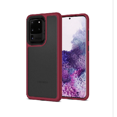 Capa Spigen Ciel Color Brick Galaxy S20 Ultra Burgundy | ByteNova