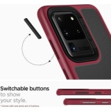 Capa Spigen Ciel Color Brick Galaxy S20 Ultra Burgundy | ByteNova