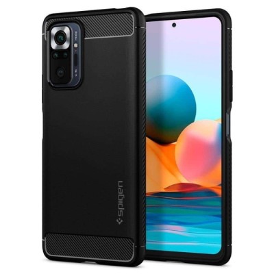 Capa Spigen Rugged Armor Xiaomi Redmi Note 10 Pro Matte | ByteNova