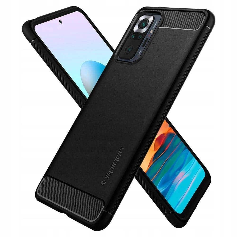 Capa Spigen Rugged Armor Xiaomi Redmi Note 10 Pro Matte | ByteNova