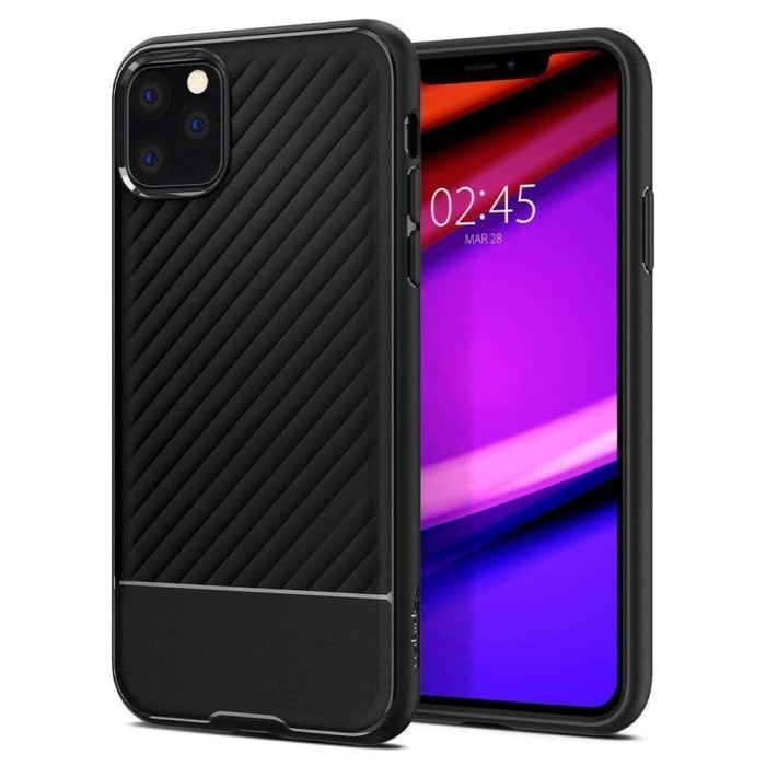 Capa Premium Spigen Core Armor Iphone 11 Pro – Preto | ByteNova