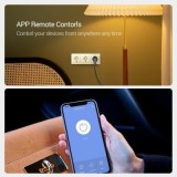Tomada Inteligente EZVIZ T30 Smart Plug Wi-Fi Branca | ByteNova