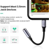 Adaptador UGREEN US211 Lightning para Jack 3.5mm (Apple | ByteNova
