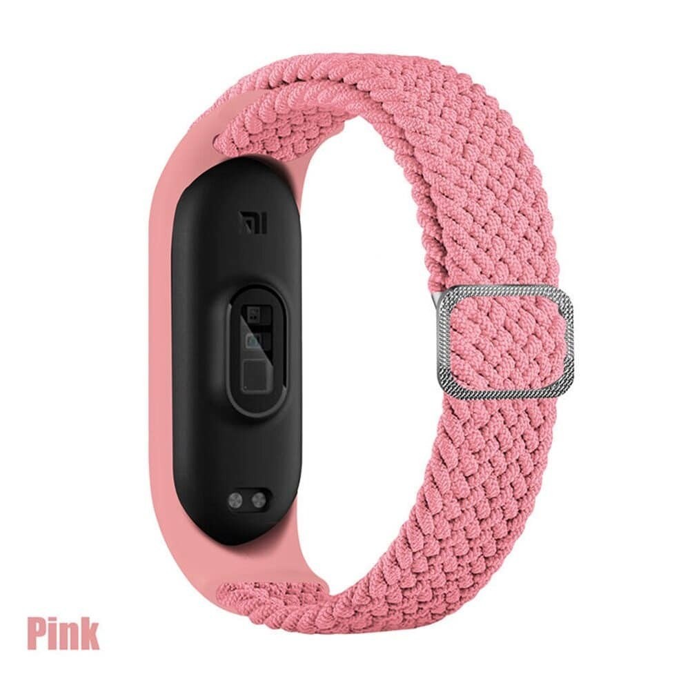 Bracelete Ajustável para Mi Band 4/5/6 – Rosa | ByteNova