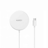 Carregador Wireless AUKEY Aircore 15W Branco | ByteNova