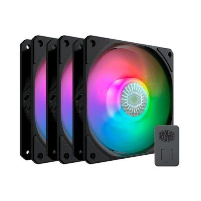 Ventoinha 120mm Cooler Master SickleFlow 120 ARGB 3in1 | ByteNova